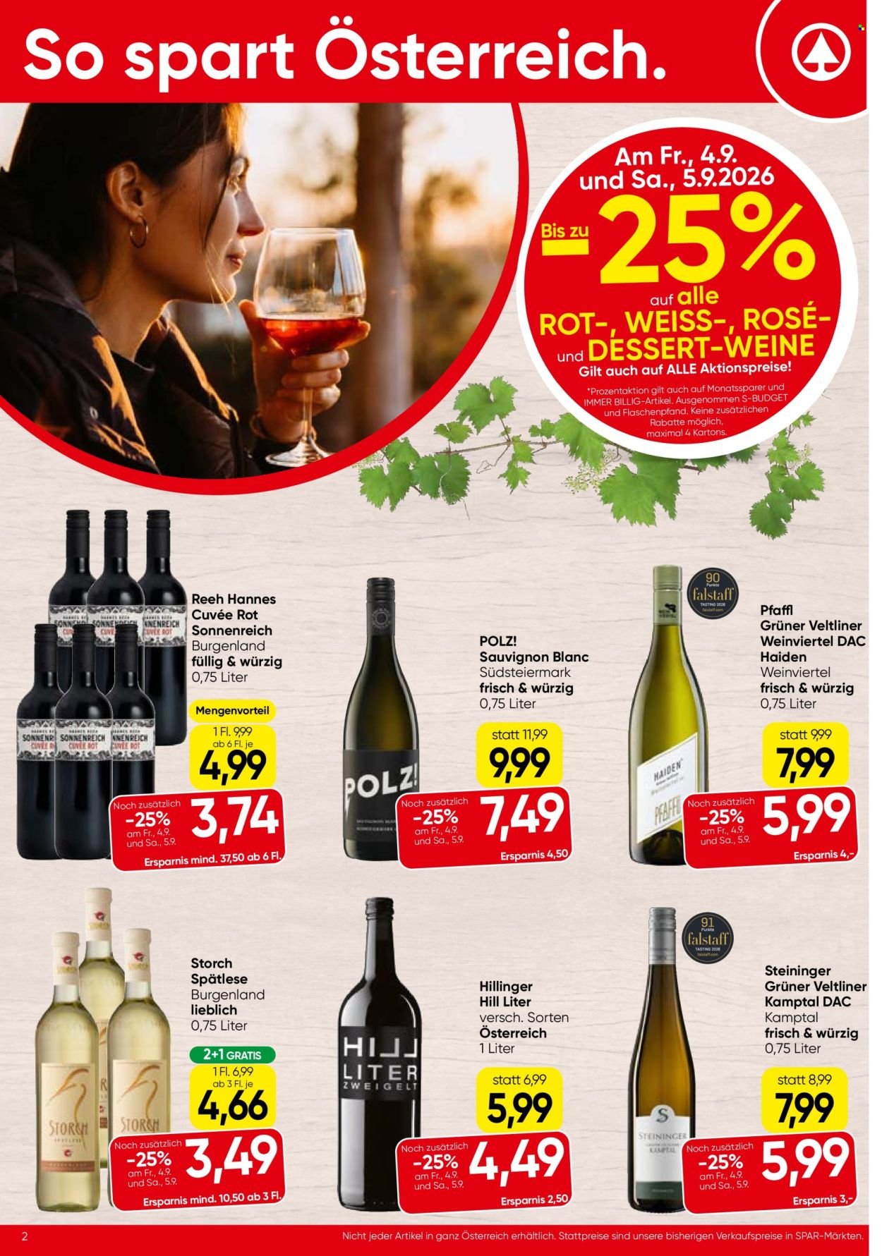 INTERSPAR Flugblatt - Ab Donnerstag, 3.9.2026