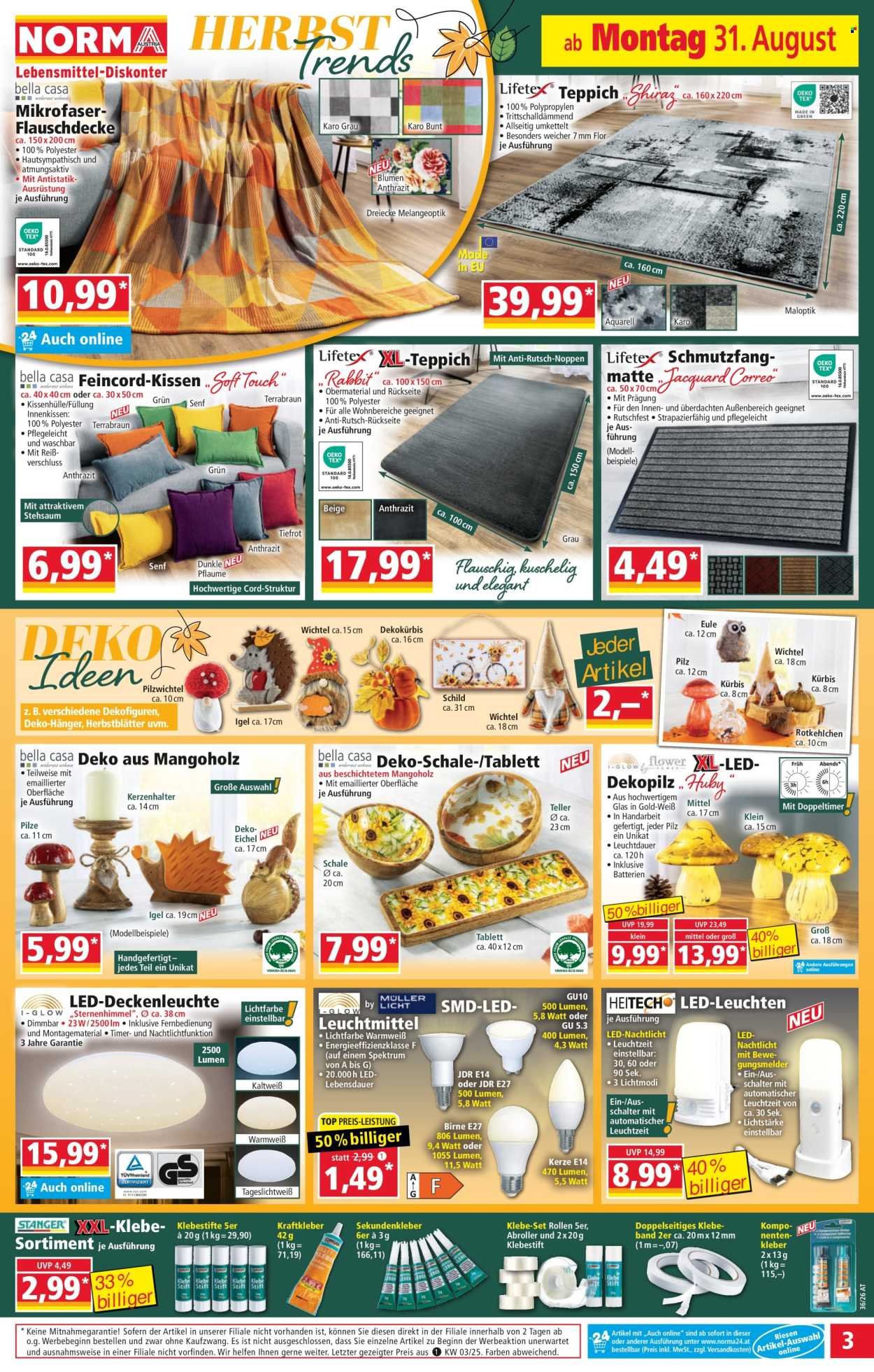 NORMA Flugblatt - Ab Montag, 31.8.2026