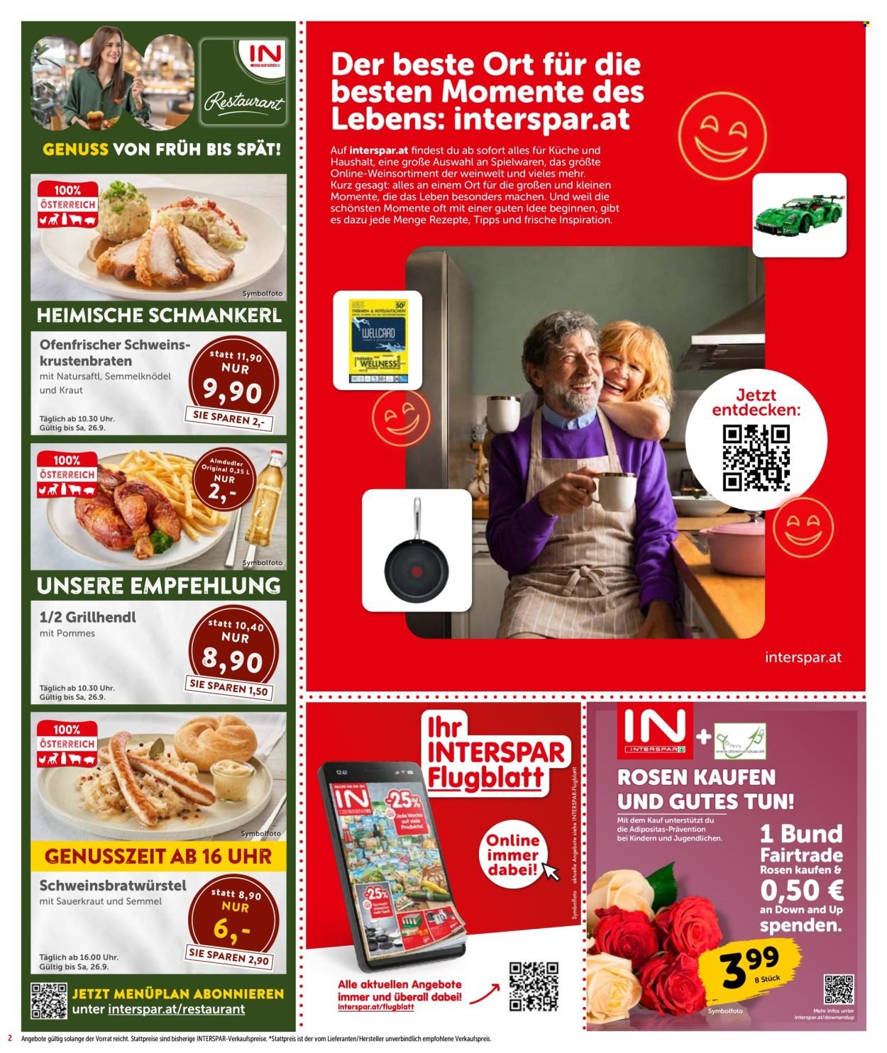 INTERSPAR Flugblatt - Ab Donnerstag, 24.9.2026