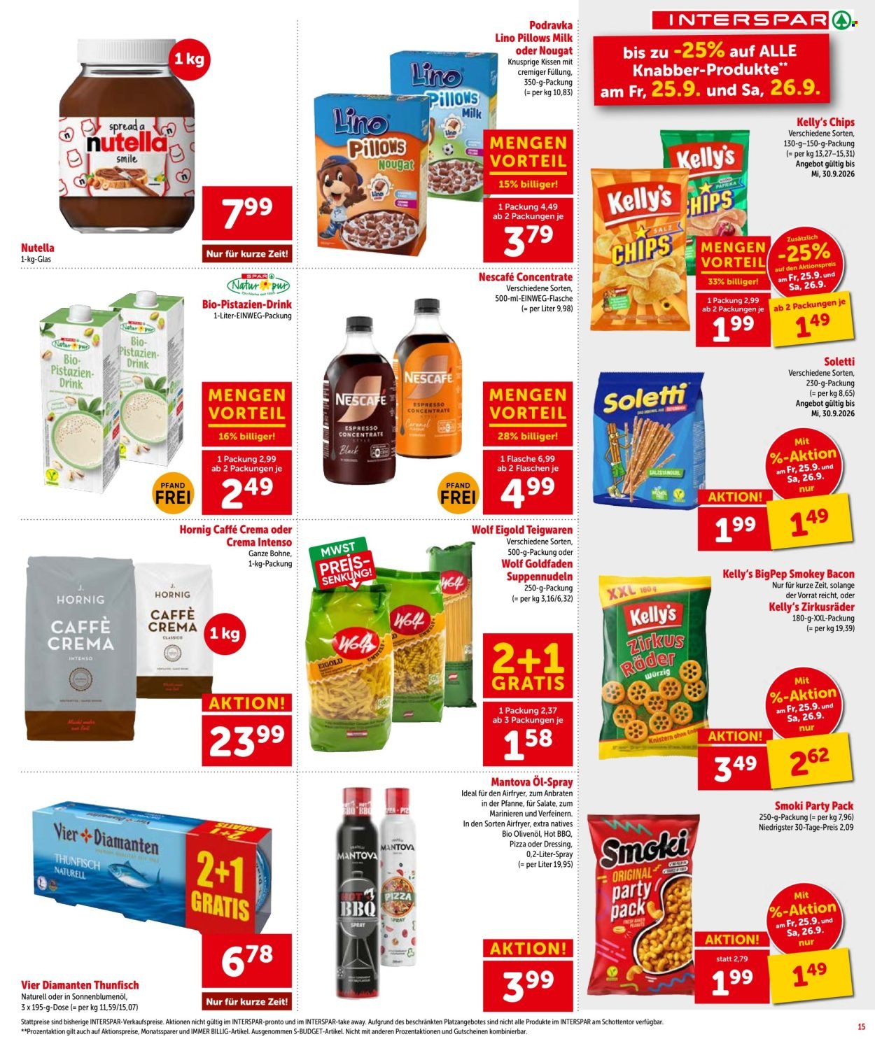 INTERSPAR Flugblatt - Ab Donnerstag, 24.9.2026