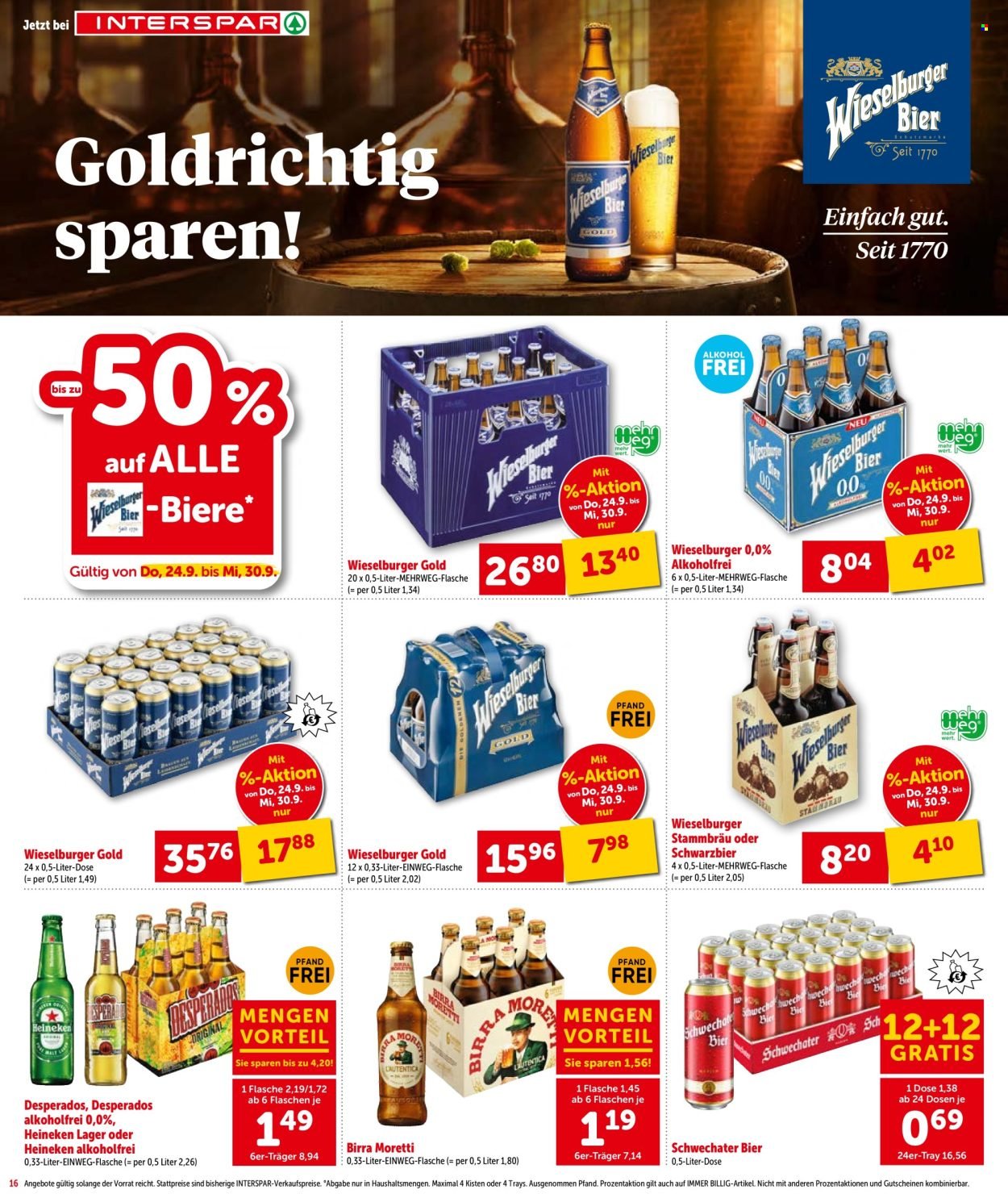 INTERSPAR Flugblatt - Ab Donnerstag, 24.9.2026