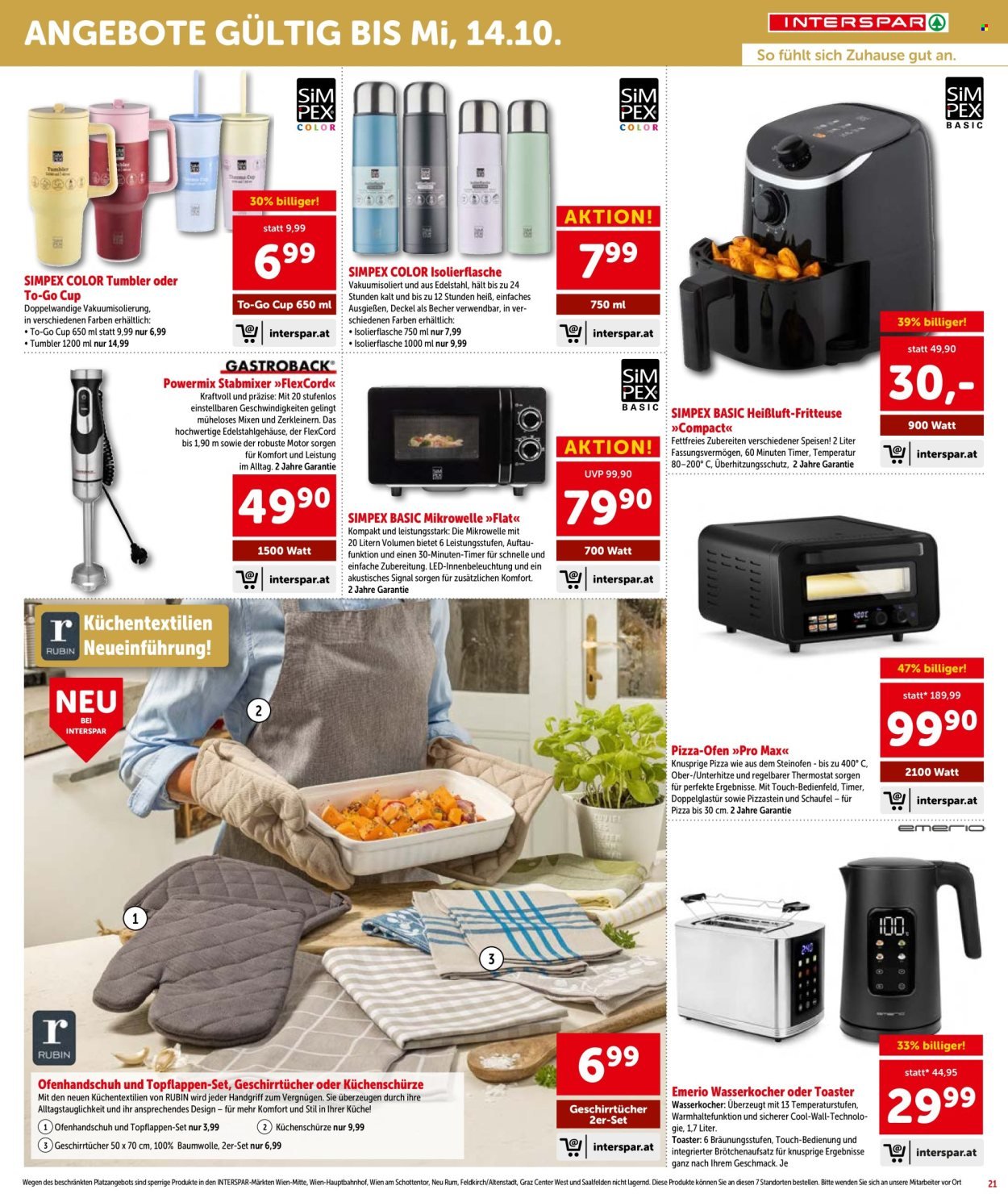 INTERSPAR Flugblatt - Ab Donnerstag, 24.9.2026