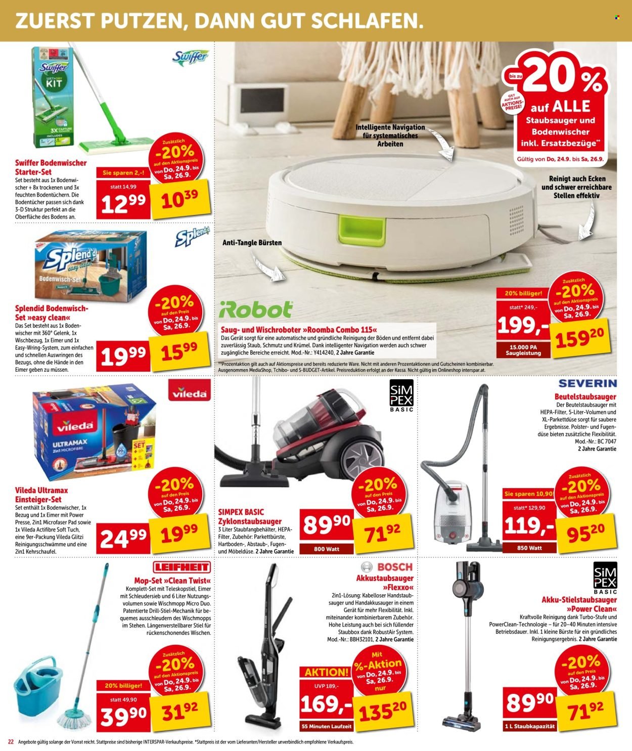 INTERSPAR Flugblatt - Ab Donnerstag, 24.9.2026