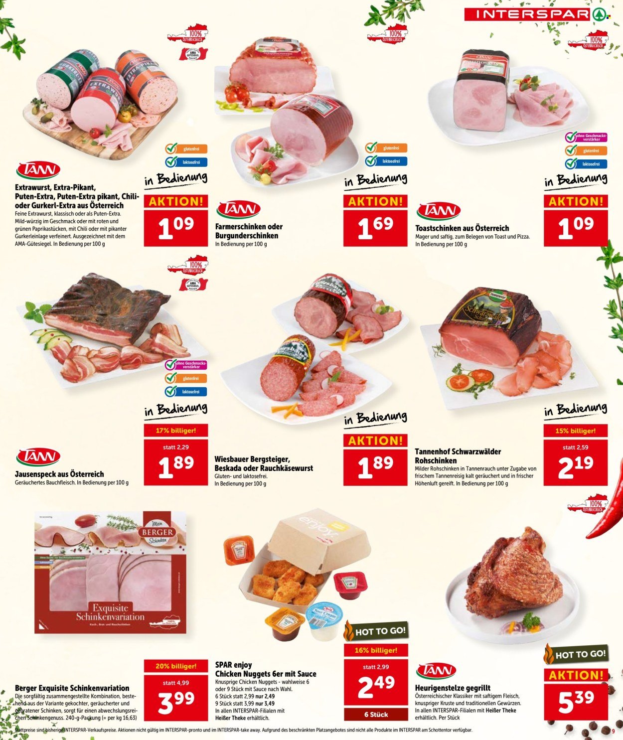 INTERSPAR Flugblatt - Ab Donnerstag, 24.9.2026