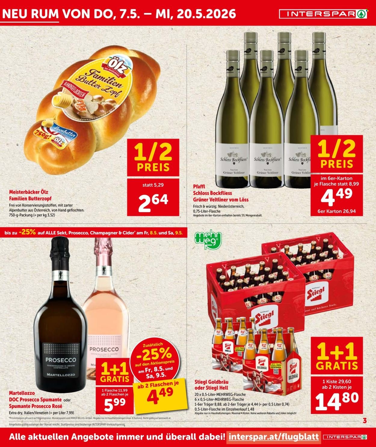 INTERSPAR Flugblatt - Ab Donnerstag, 7.5.2026