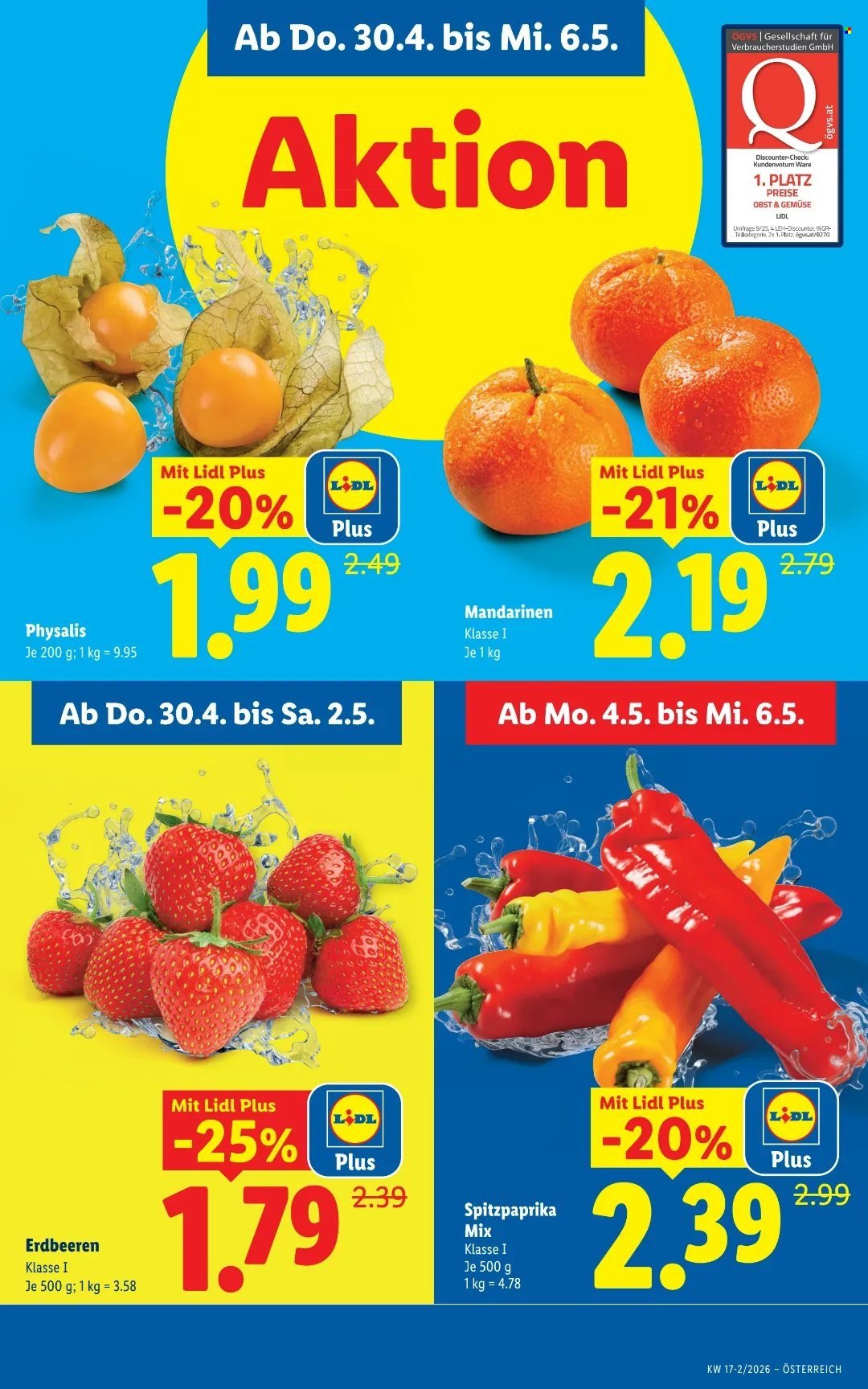 LIDL Flugblatt - Ab Donnerstag, 30.4.2026