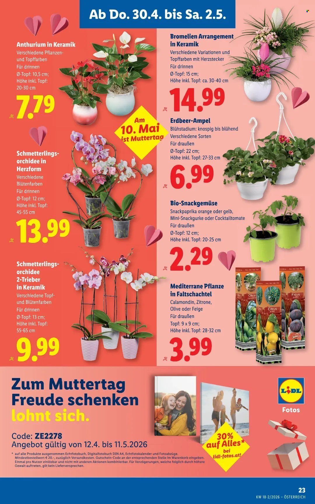 LIDL Flugblatt - Ab Donnerstag, 30.4.2026