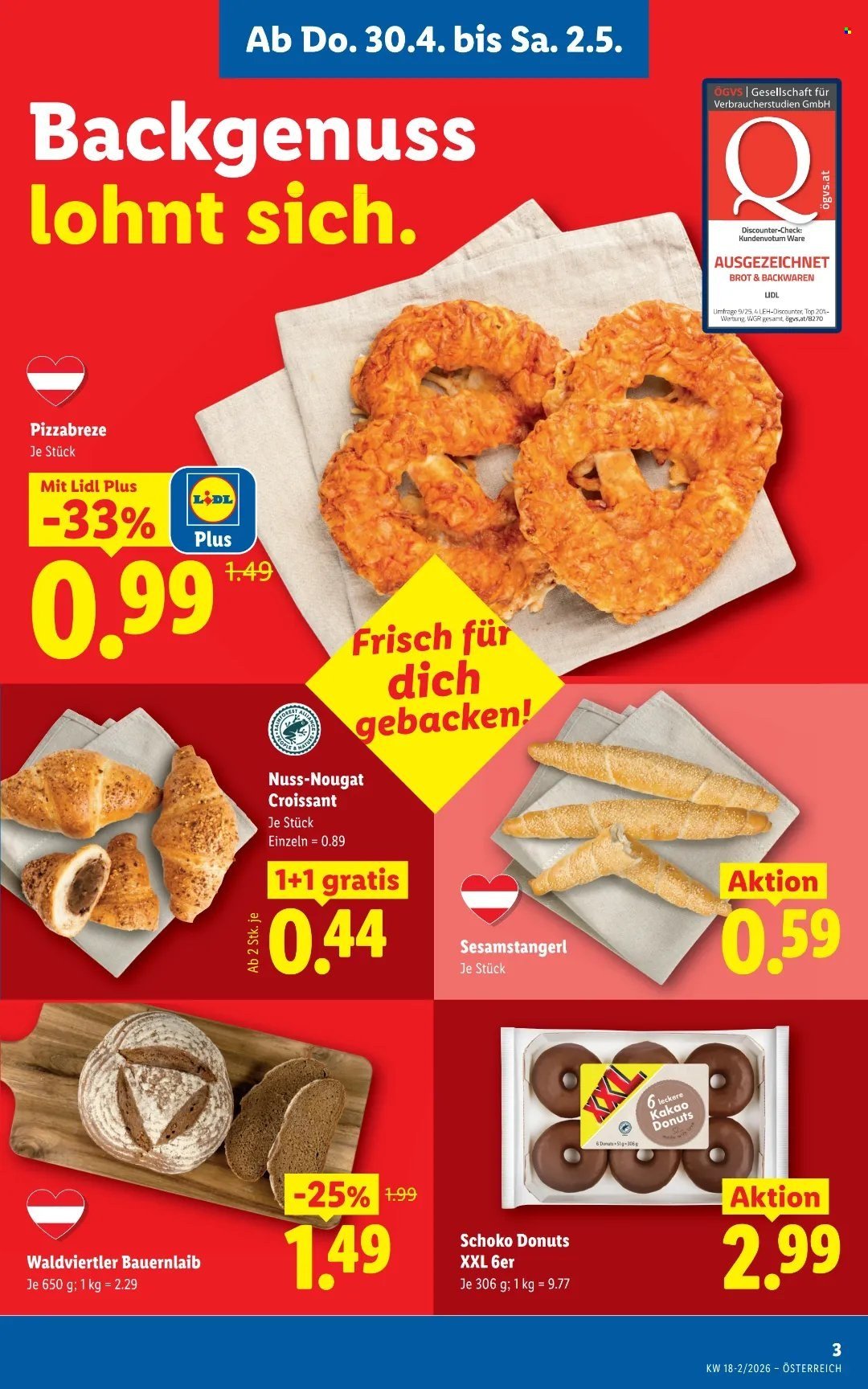 LIDL Flugblatt - Ab Donnerstag, 30.4.2026