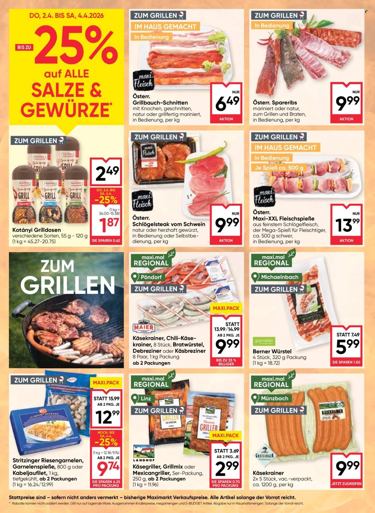 MAXIMARKT Flugblatt - Ab Dienstag, 31.3.2026
