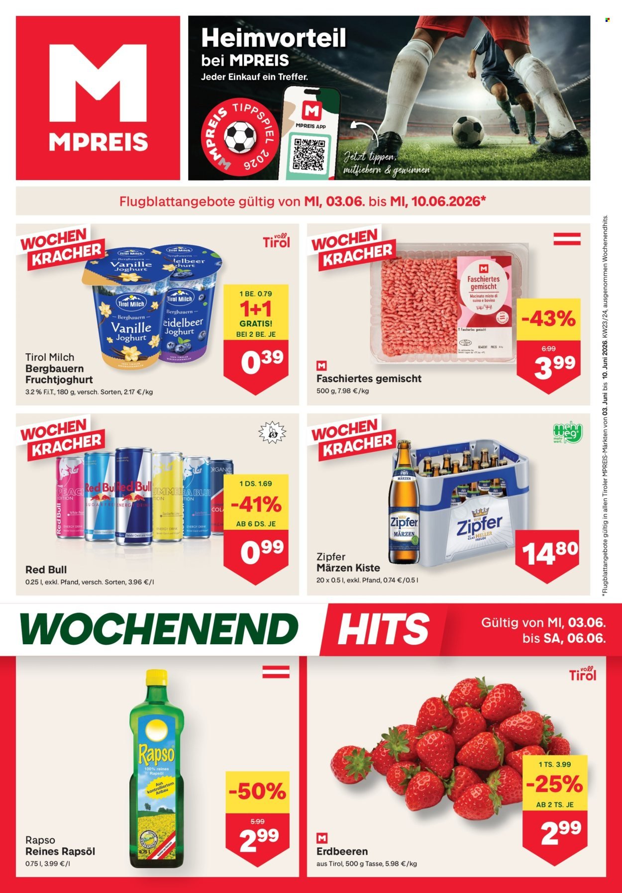 MPREIS Flugblatt - Ab Mittwoch, 3.6.2026