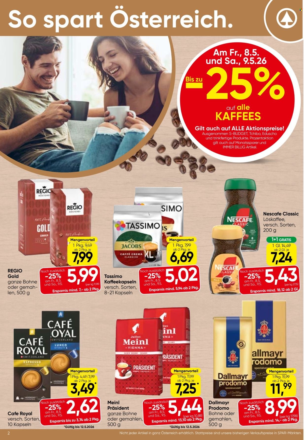 SPAR Flugblatt - Ab Donnerstag, 7.5.2026