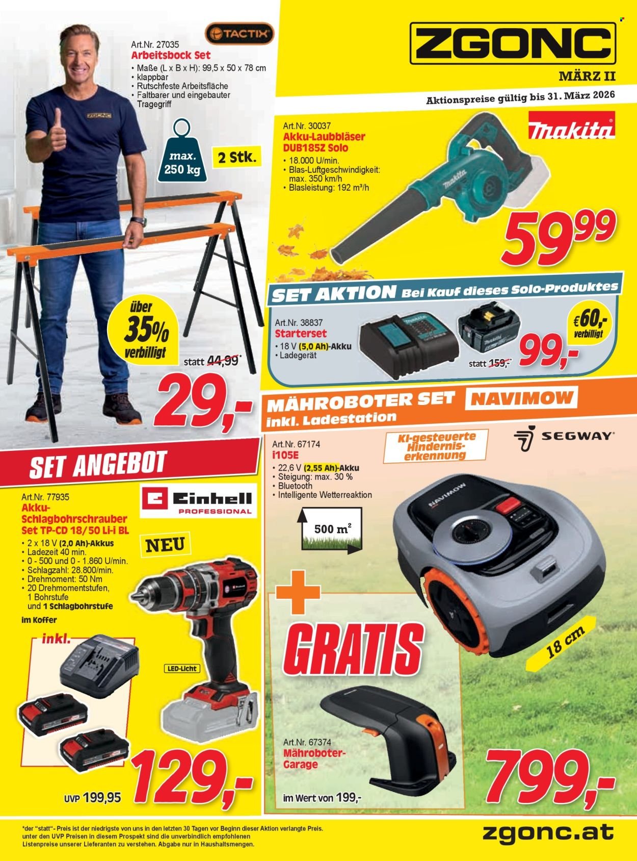 ZGONC Flugblatt - Ab Sonntag, 1.3.2026 (2026-03-01 - 2026-03-31) | 1