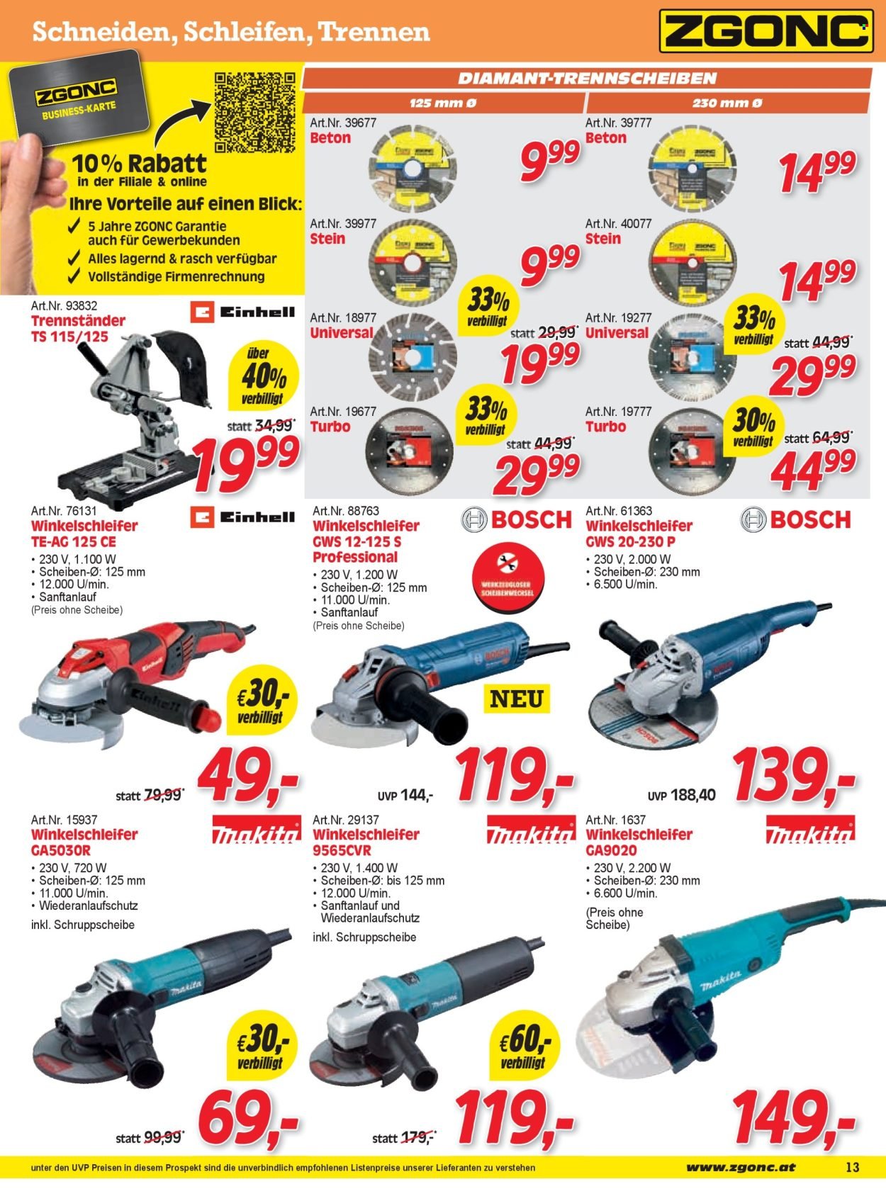 ZGONC Flugblatt - Ab Sonntag, 1.3.2026 (2026-03-01 - 2026-03-31) | 13