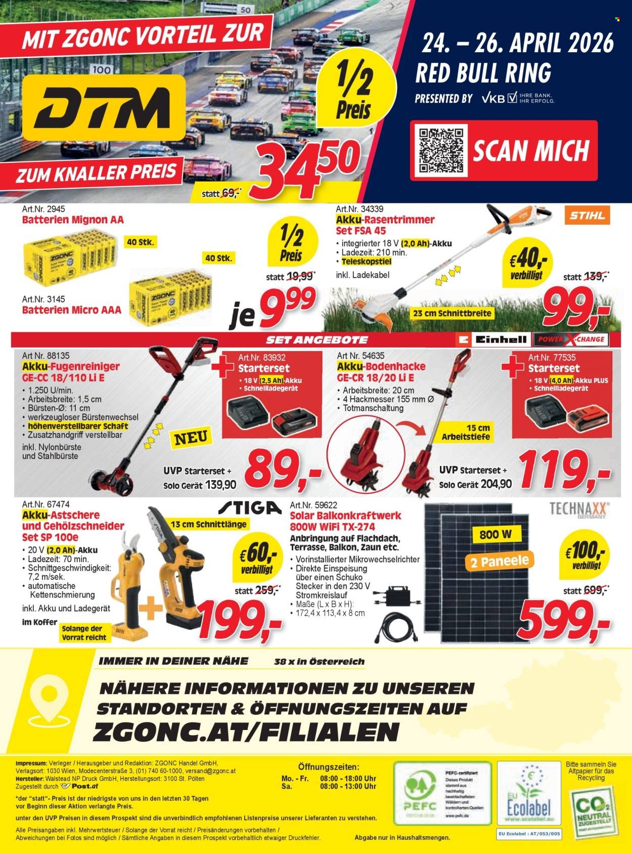 ZGONC Flugblatt - Ab Sonntag, 1.3.2026 (2026-03-01 - 2026-03-31) | 24