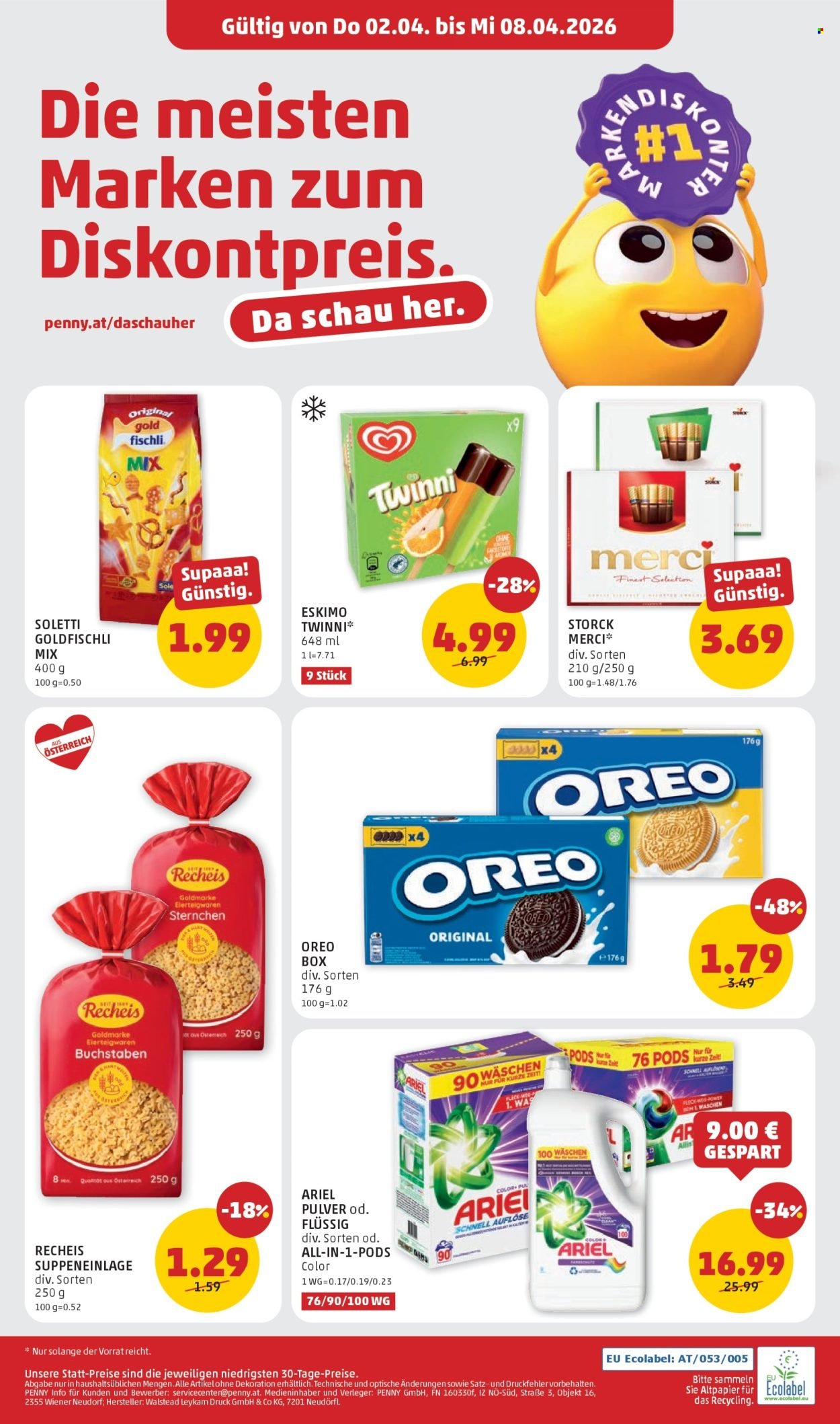 PENNY Flugblatt - Ab Donnerstag, 2.4.2026