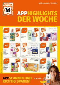MÜLLER Flugblatt - Ab Montag, 26.10.2026