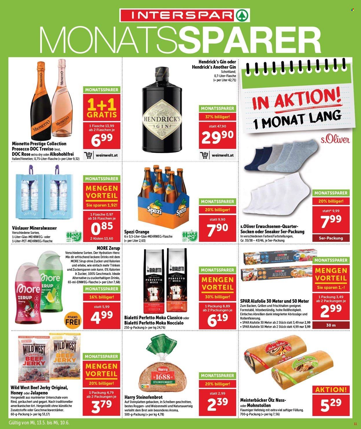 INTERSPAR Flugblatt - Ab Mittwoch, 13.5.2026