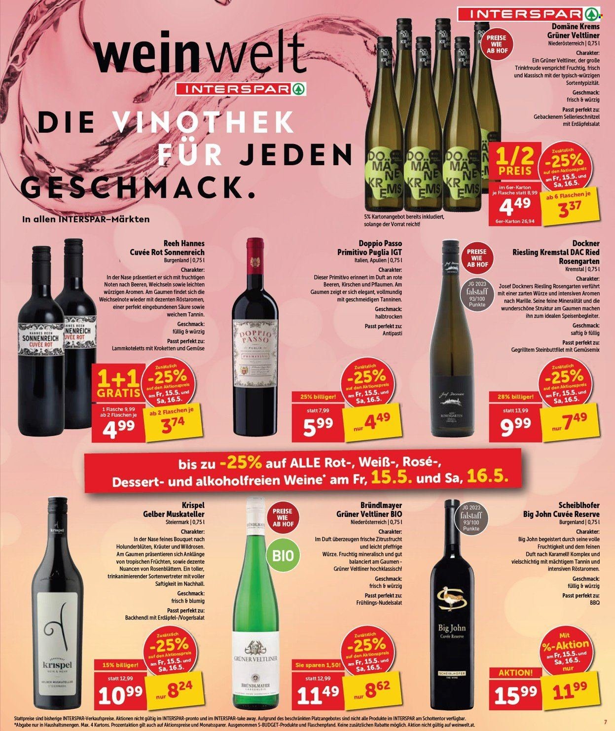 INTERSPAR Flugblatt - Ab Mittwoch, 13.5.2026