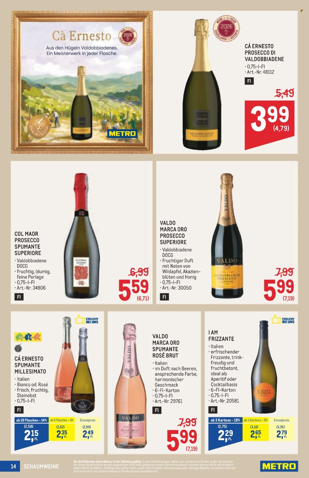 METRO Flugblatt - Getränke Spezial