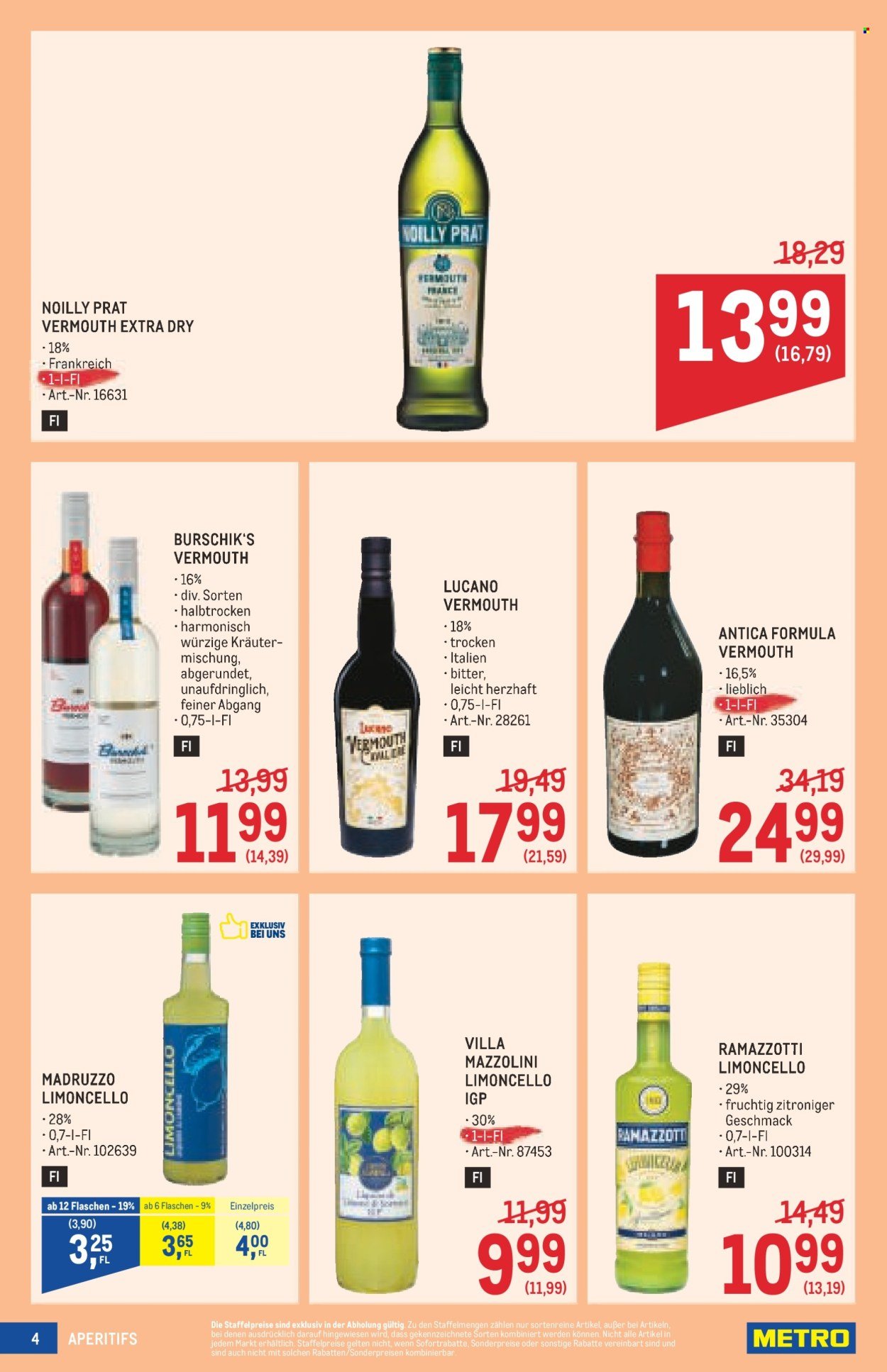 METRO Flugblatt - Getränke Spezial