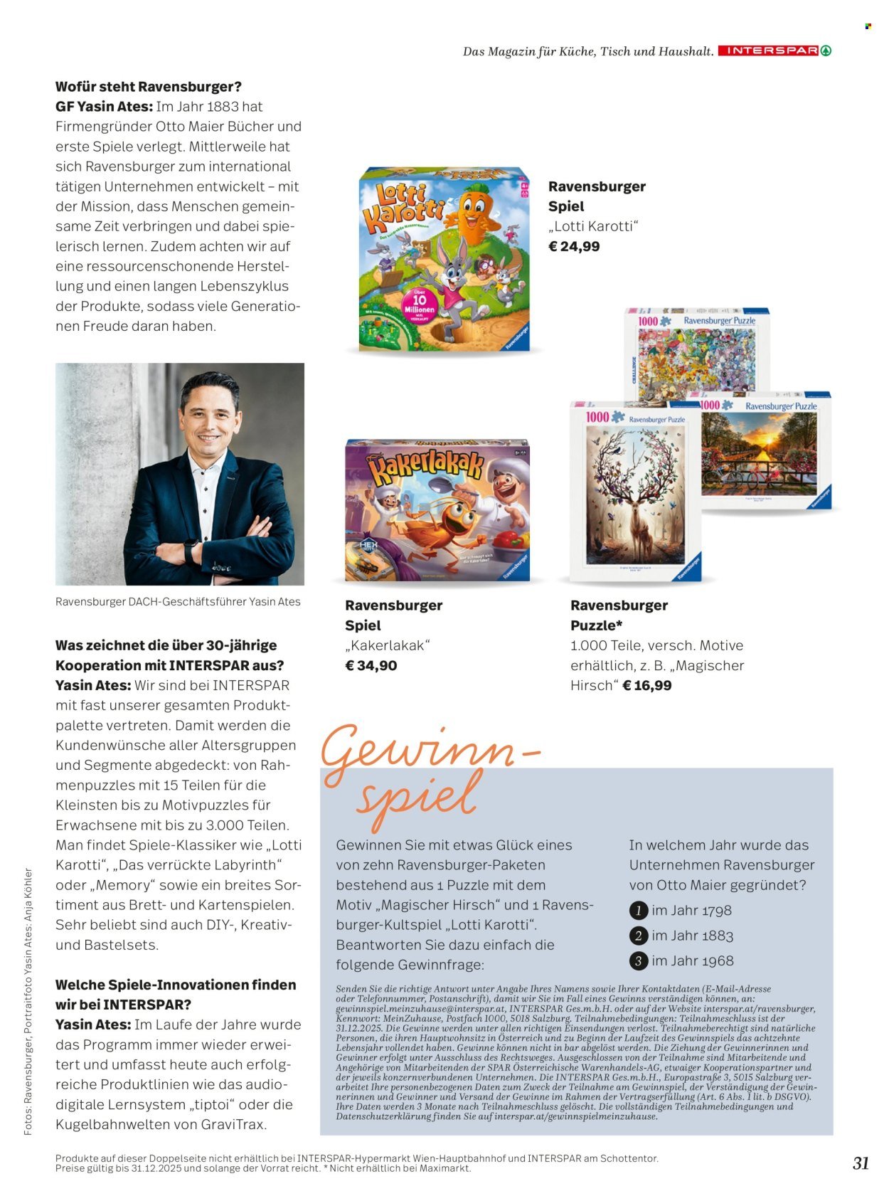 INTERSPAR Flugblatt - Mein Zuhause - HW 25 (2025-09-29)