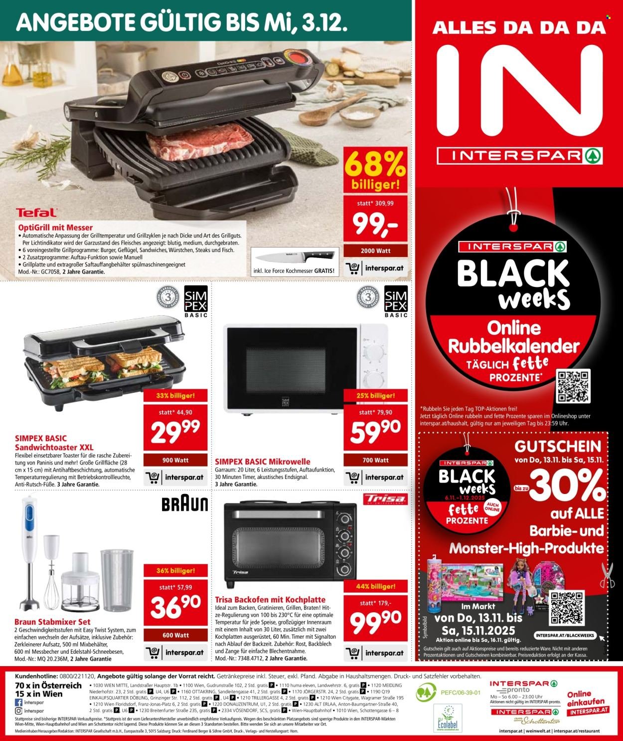 INTERSPAR Flugblatt - KW 46 - Wien
