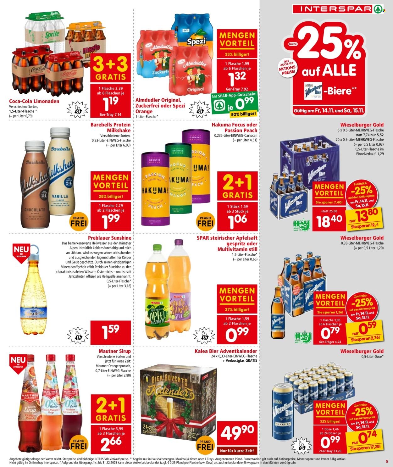 INTERSPAR Flugblatt - KW 46 - Wien