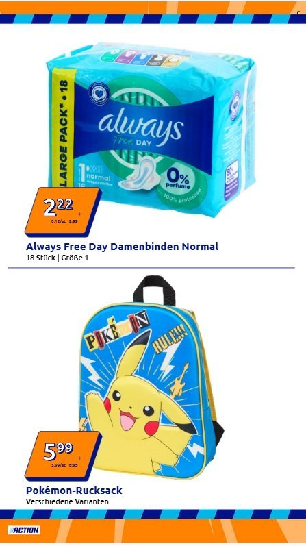 ACTION Flugblatt - Ab Mittwoch, 7.1.2026