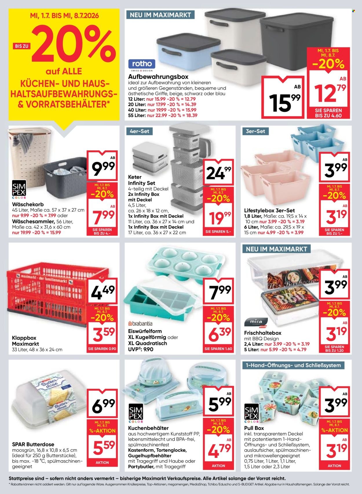 MAXIMARKT Flugblatt - Ab Mittwoch, 1.7.2026