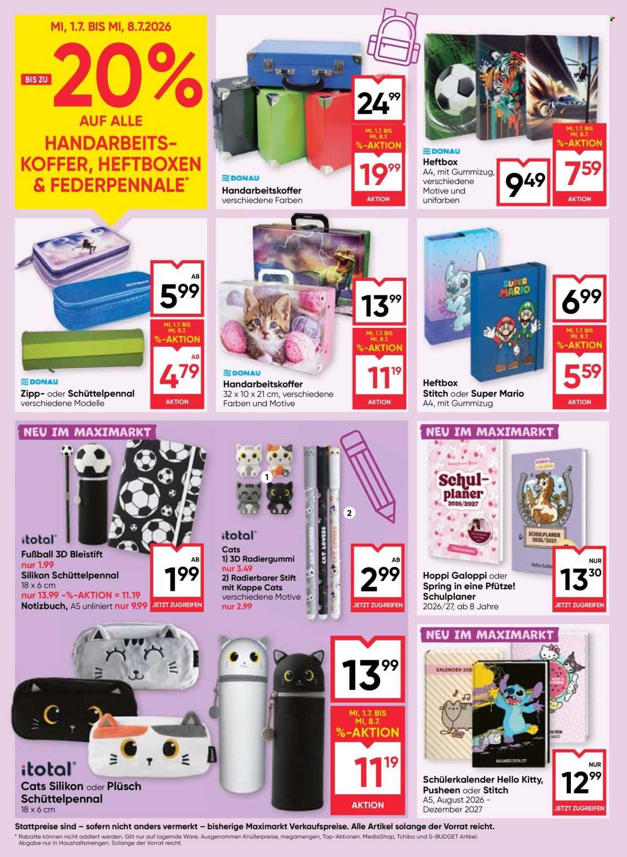 MAXIMARKT Flugblatt - Ab Mittwoch, 1.7.2026