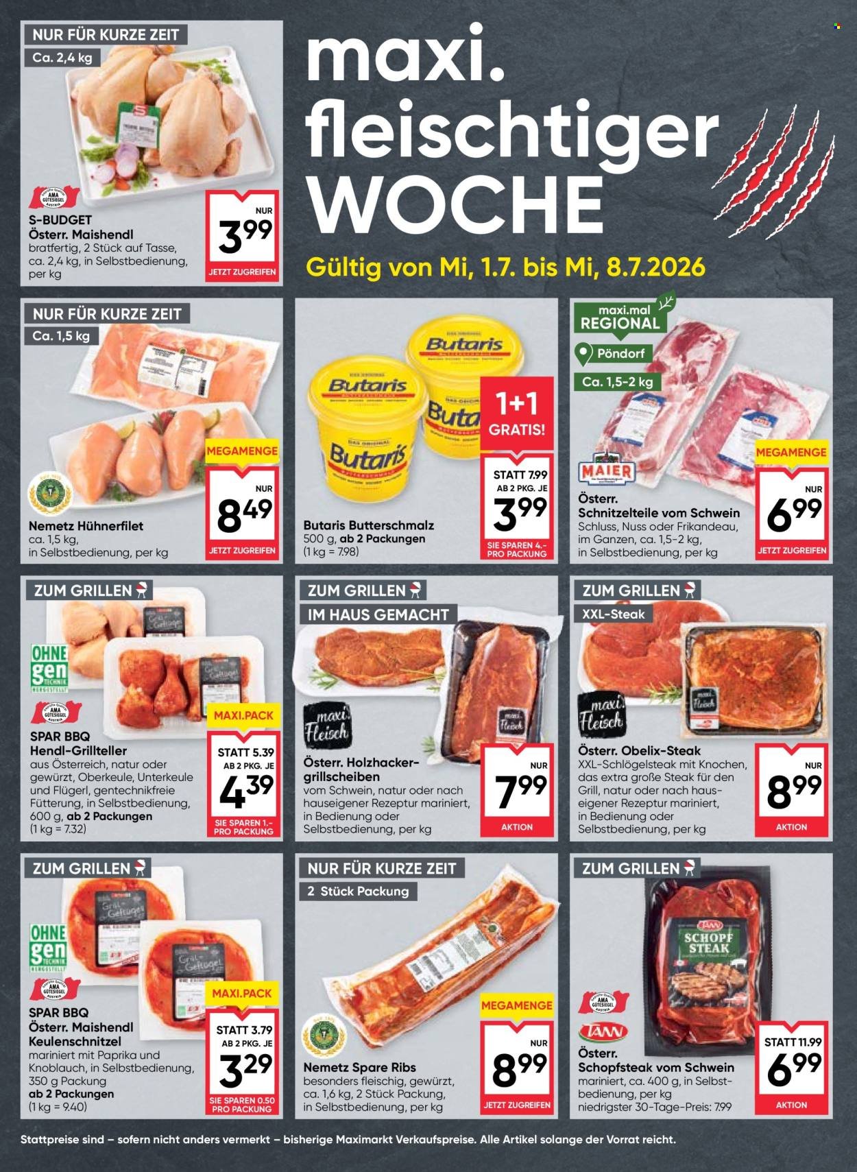 MAXIMARKT Flugblatt - Ab Mittwoch, 1.7.2026