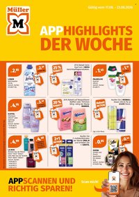 MÜLLER Flugblatt - Ab Montag, 17.8.2026
