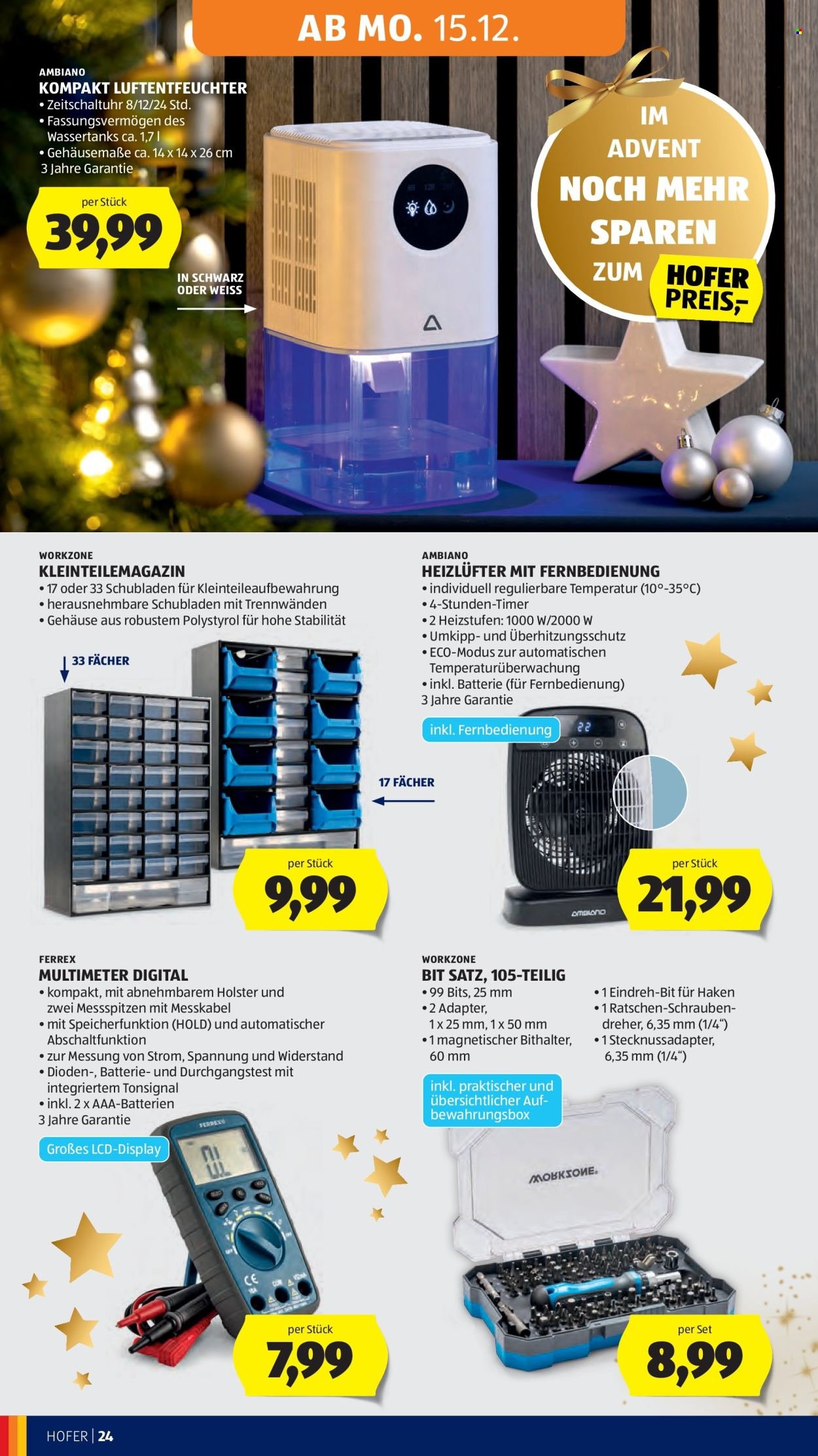 HOFER Flugblatt - Ab Freitag, 12.12.2025 (2025-12-12 - 2025-12-18) | 36