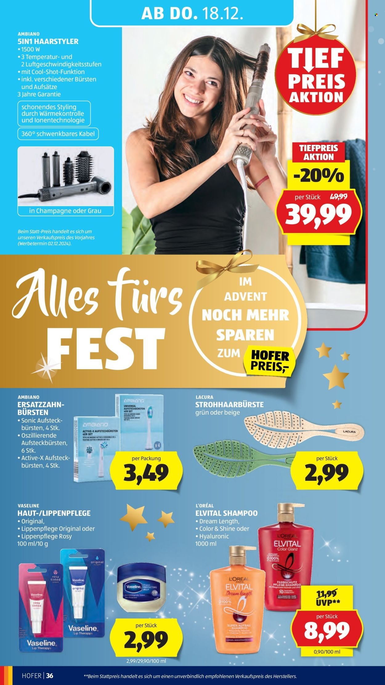 HOFER Flugblatt - Ab Freitag, 12.12.2025 (2025-12-12 - 2025-12-18) | 48