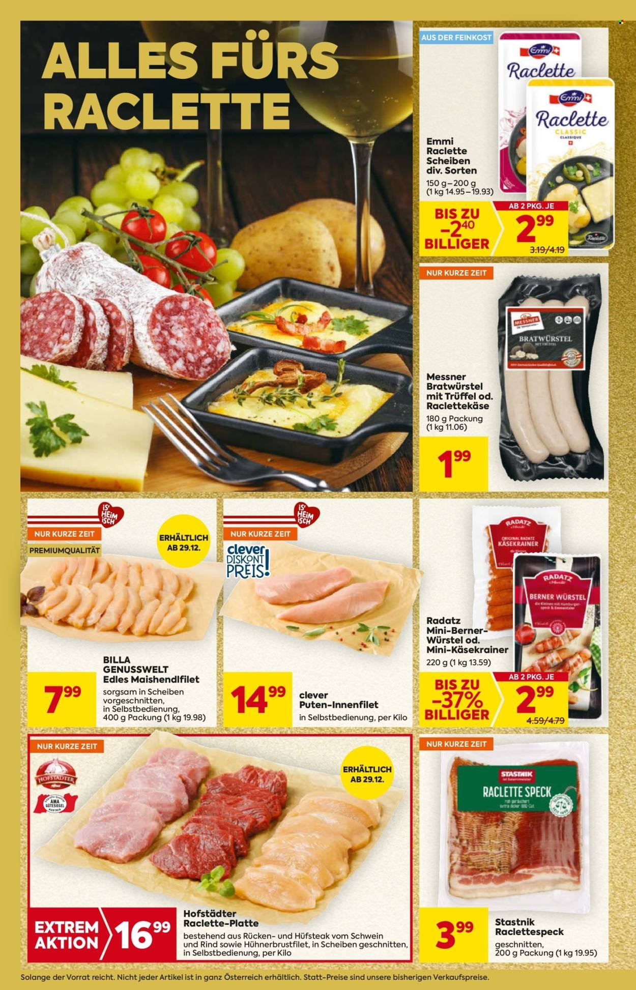 BILLA Flugblatt - Ab Samstag, 27.12.2025