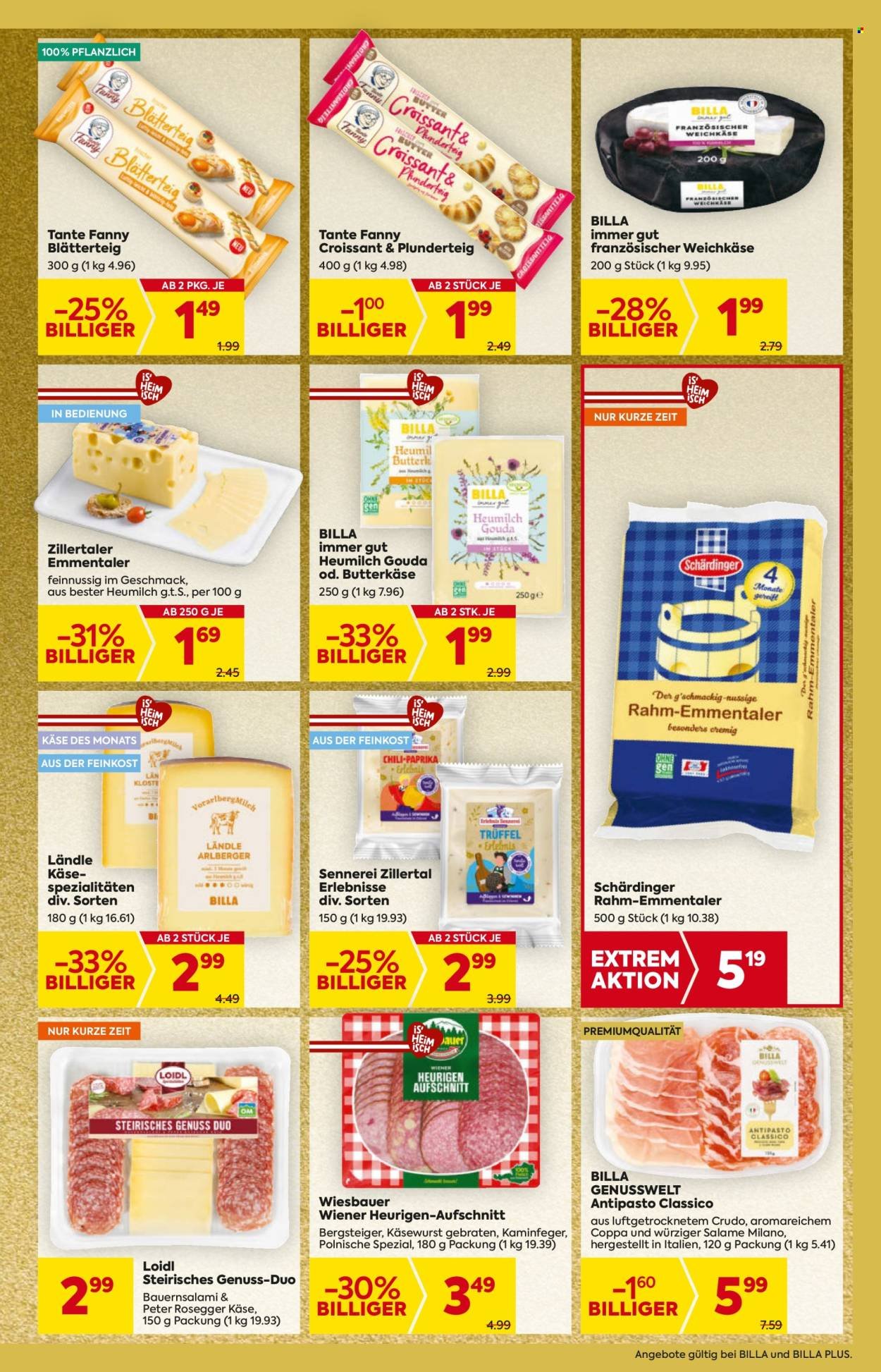 BILLA Flugblatt - Ab Samstag, 27.12.2025