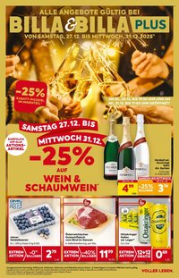 BILLA Flugblatt - Ab Samstag, 27.12.2025