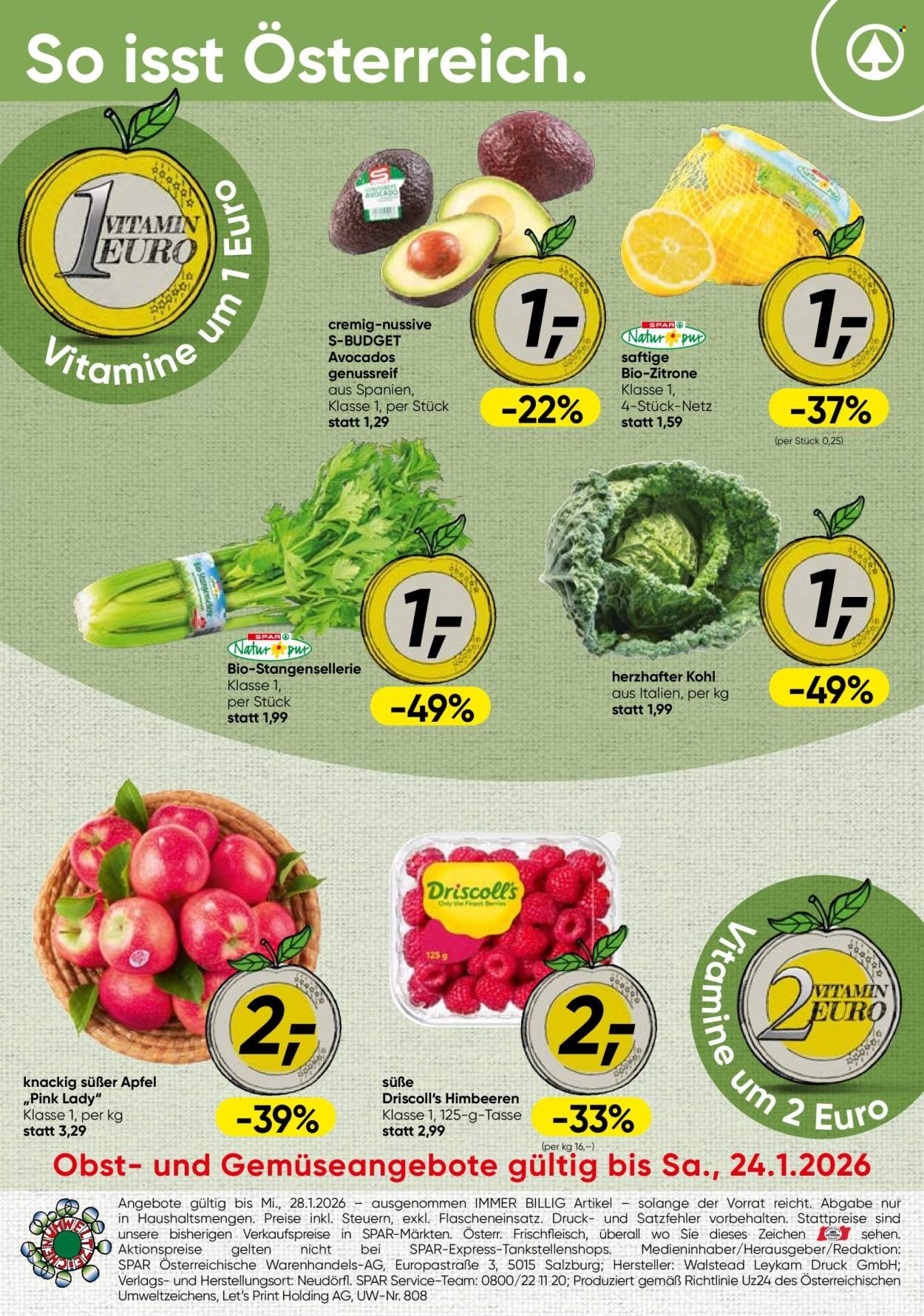 SPAR Flugblatt - KW 4 - Wien