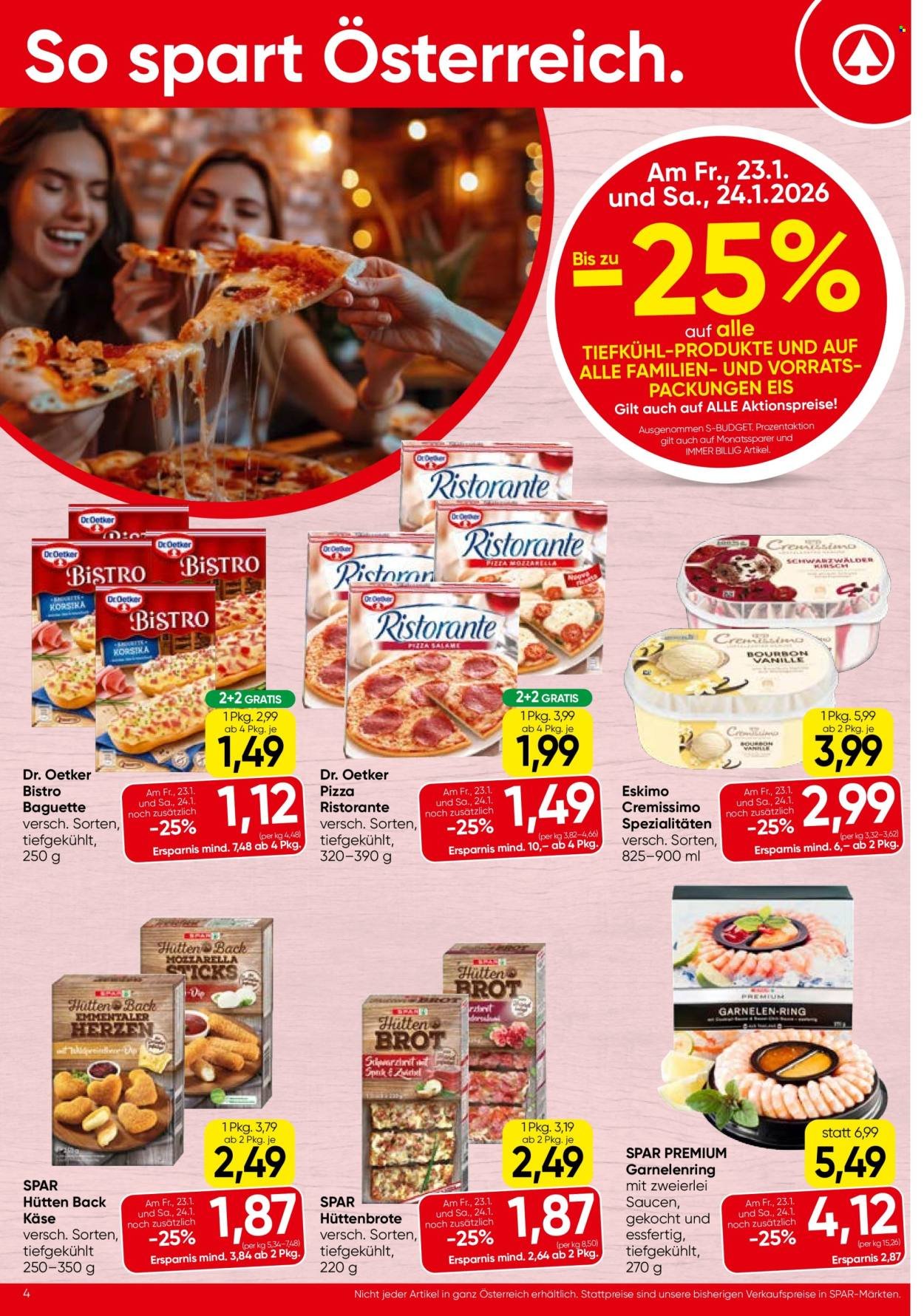 SPAR Flugblatt - KW 4 - Wien