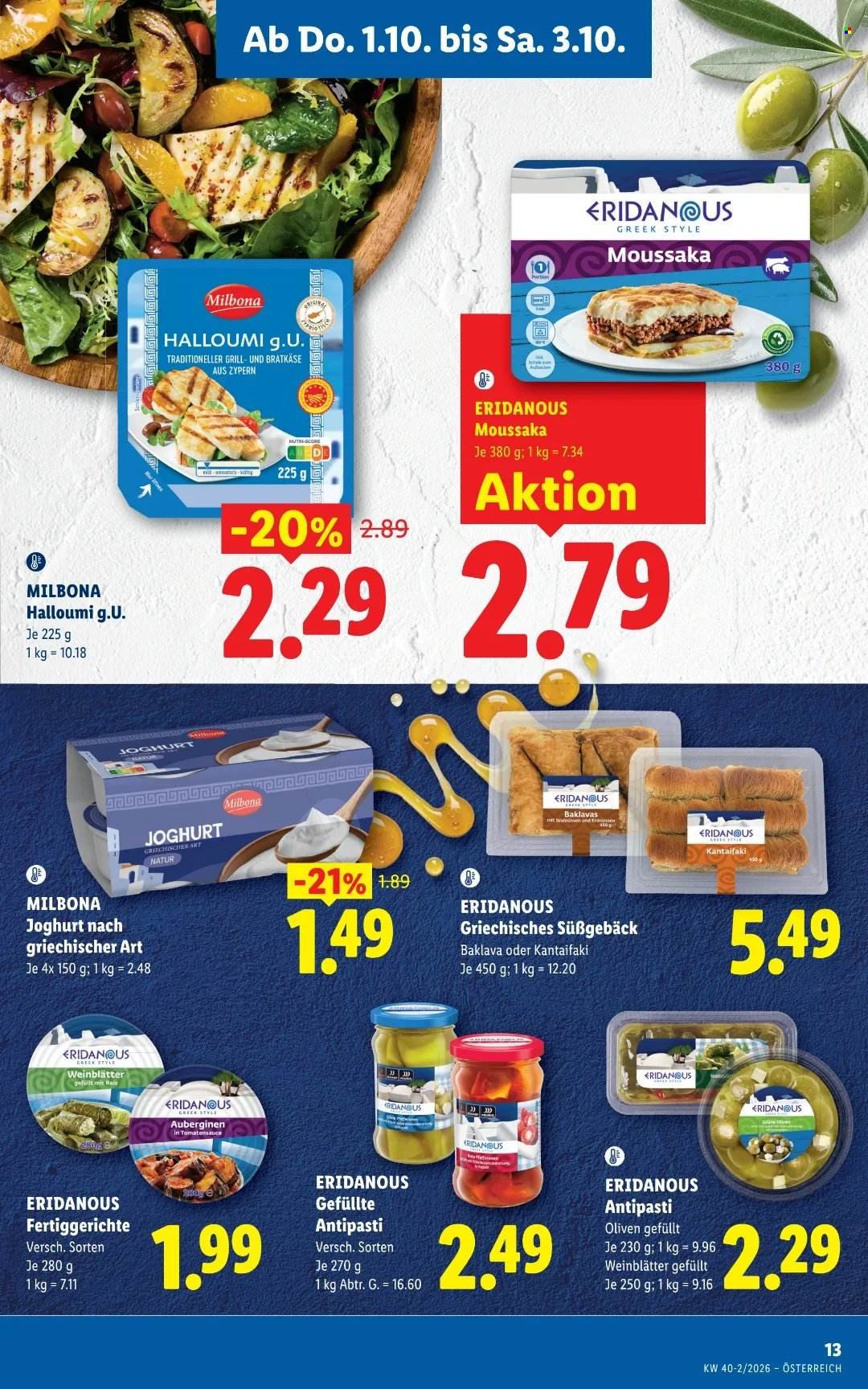 LIDL Flugblatt - Ab Donnerstag, 1.10.2026