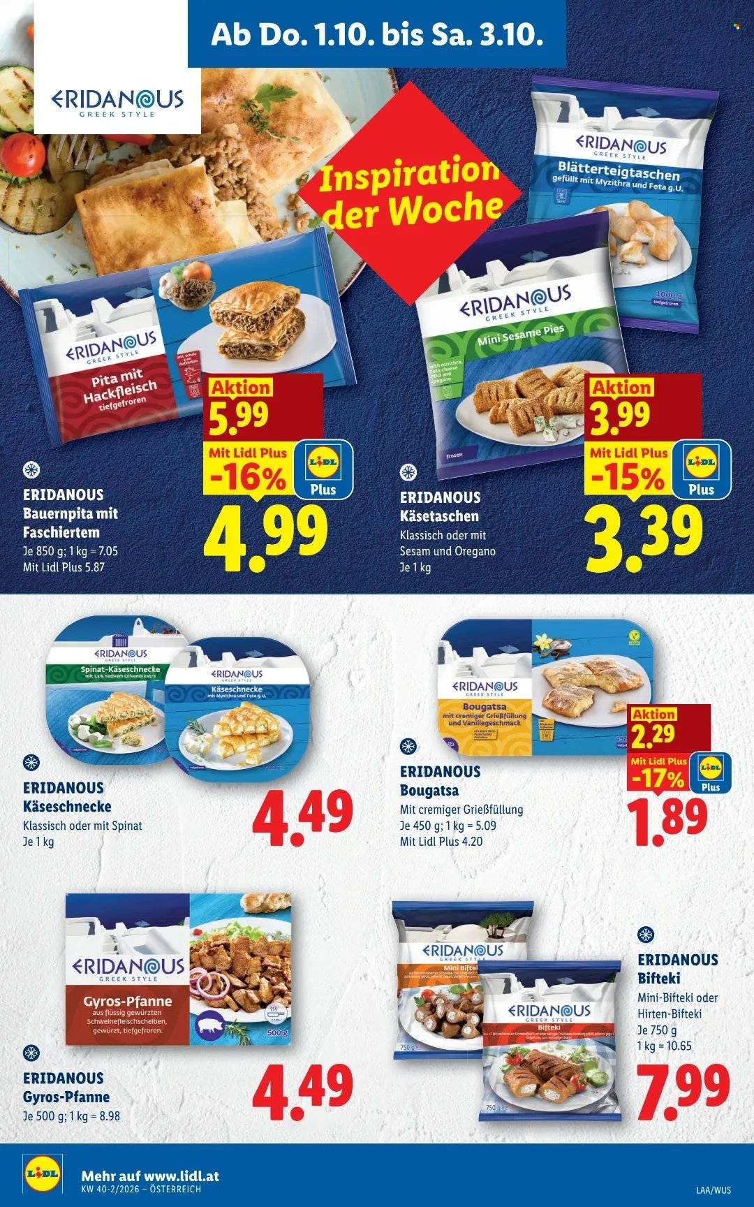 LIDL Flugblatt - Ab Donnerstag, 1.10.2026