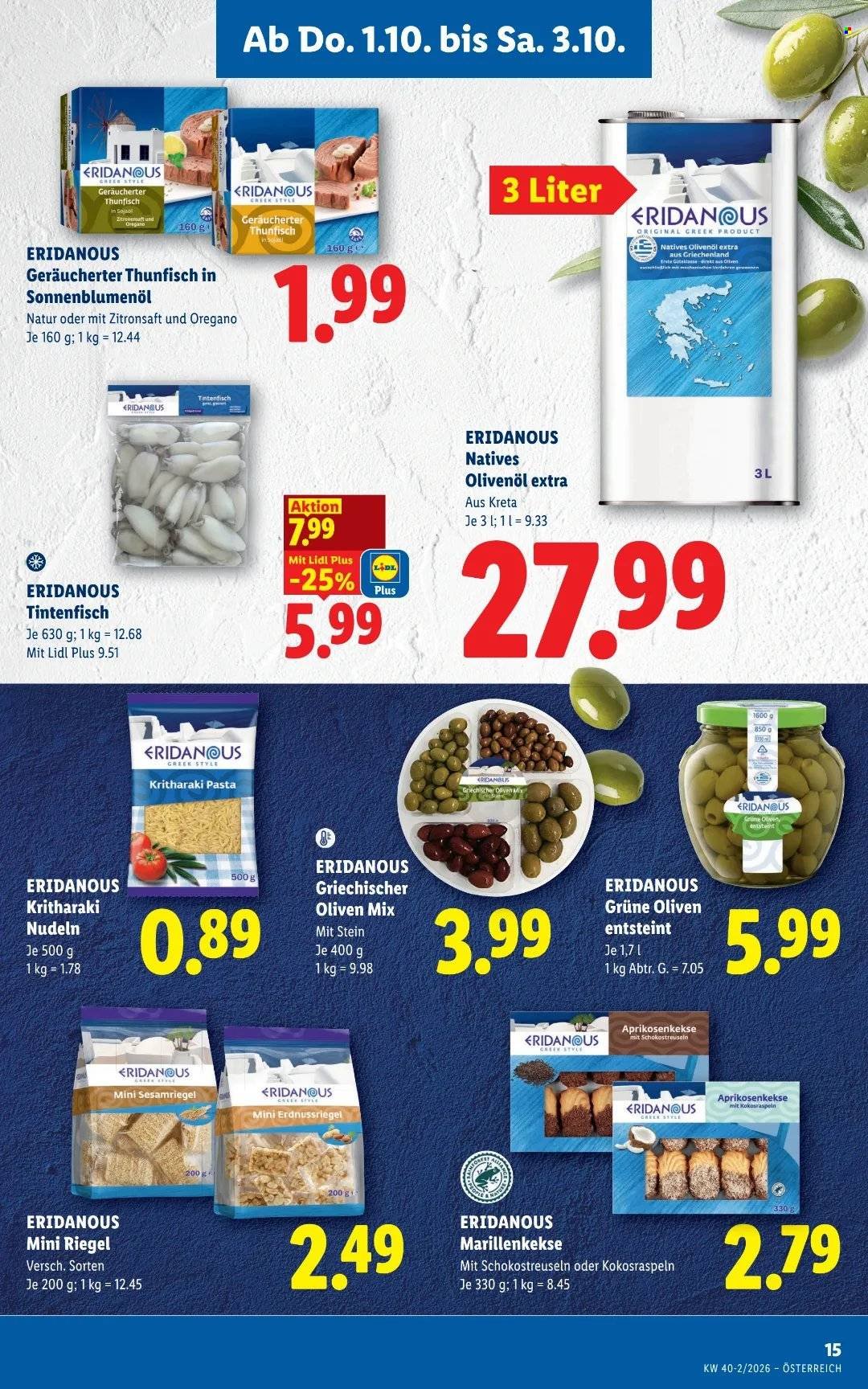LIDL Flugblatt - Ab Donnerstag, 1.10.2026