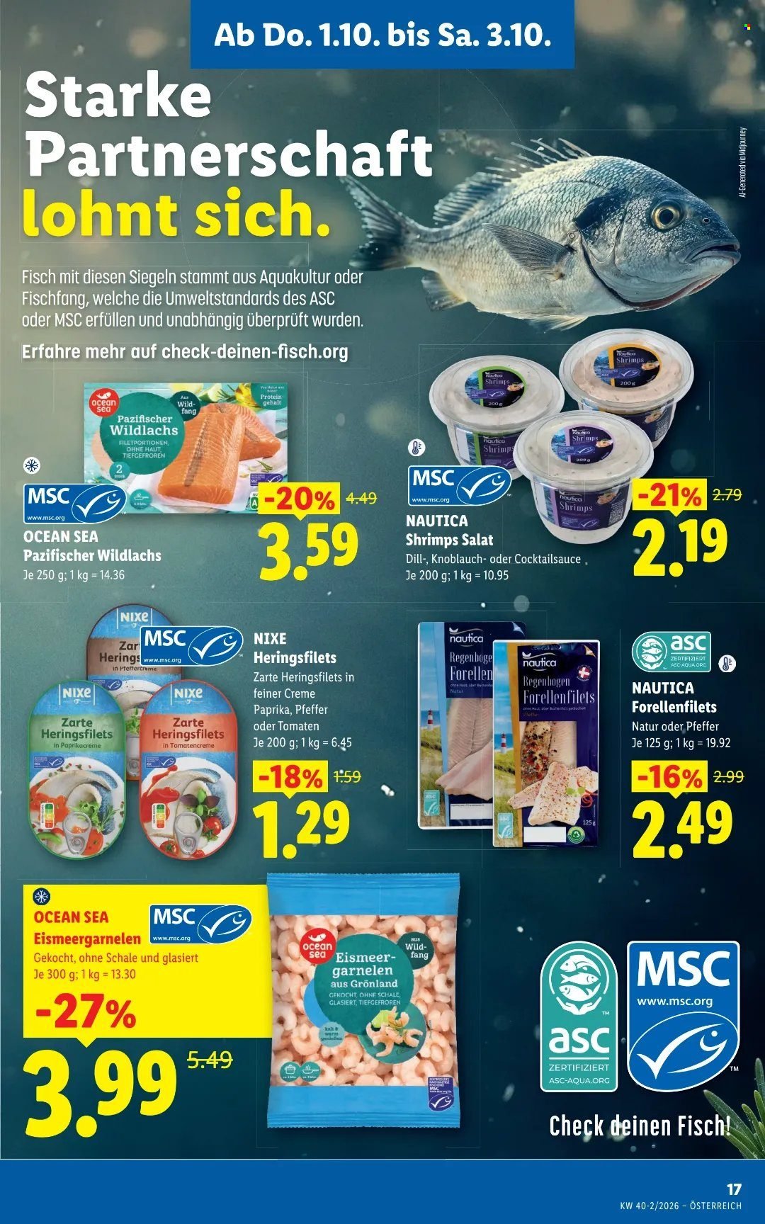 LIDL Flugblatt - Ab Donnerstag, 1.10.2026