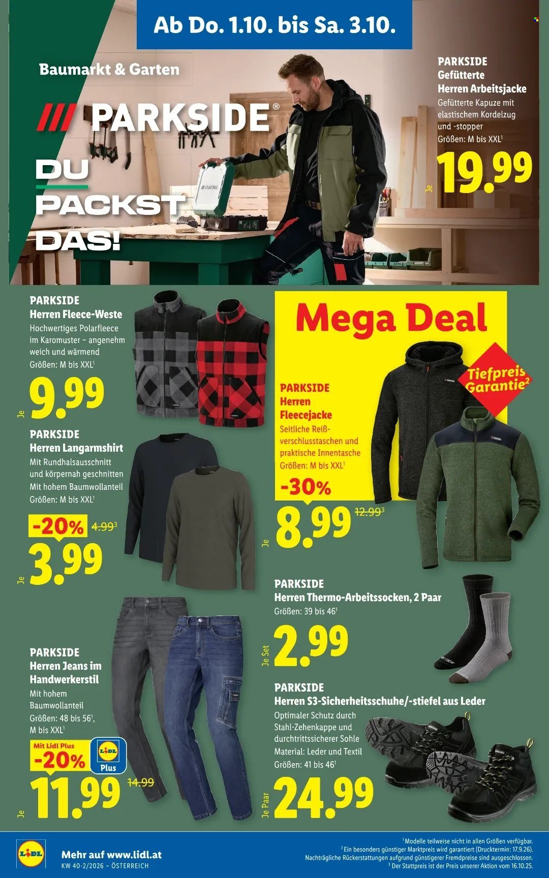 LIDL Flugblatt - Ab Donnerstag, 1.10.2026