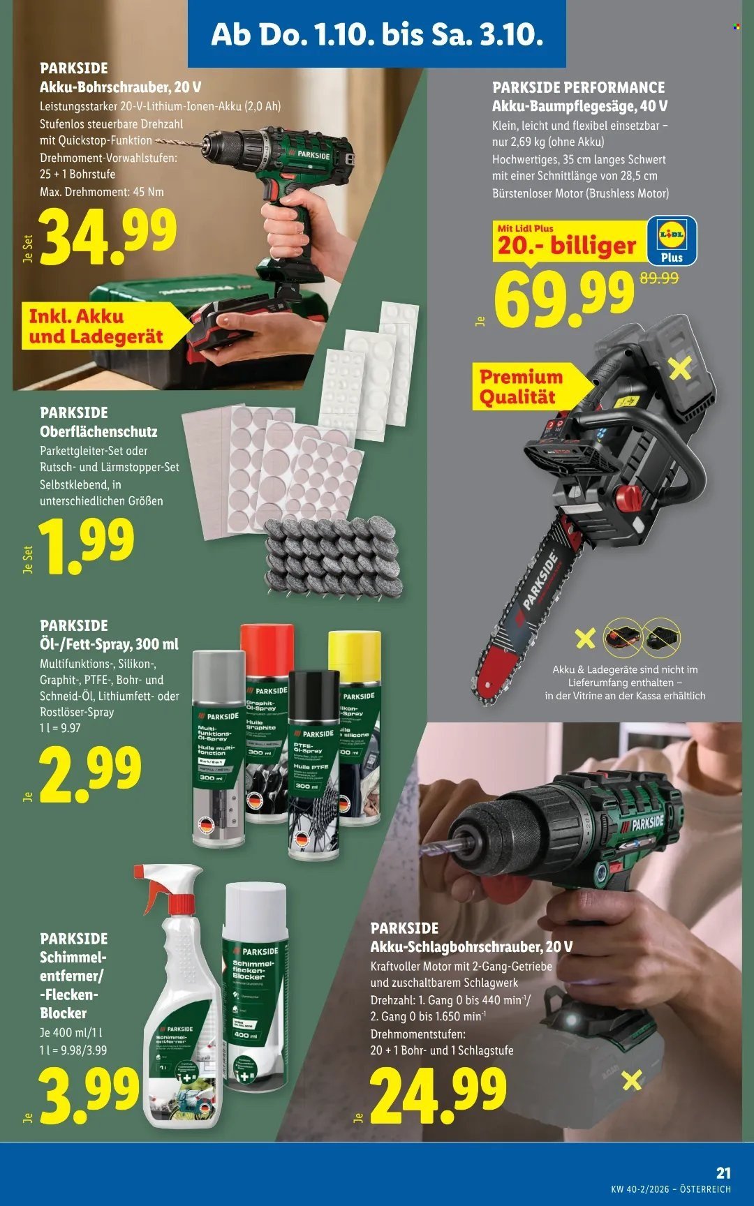 LIDL Flugblatt - Ab Donnerstag, 1.10.2026