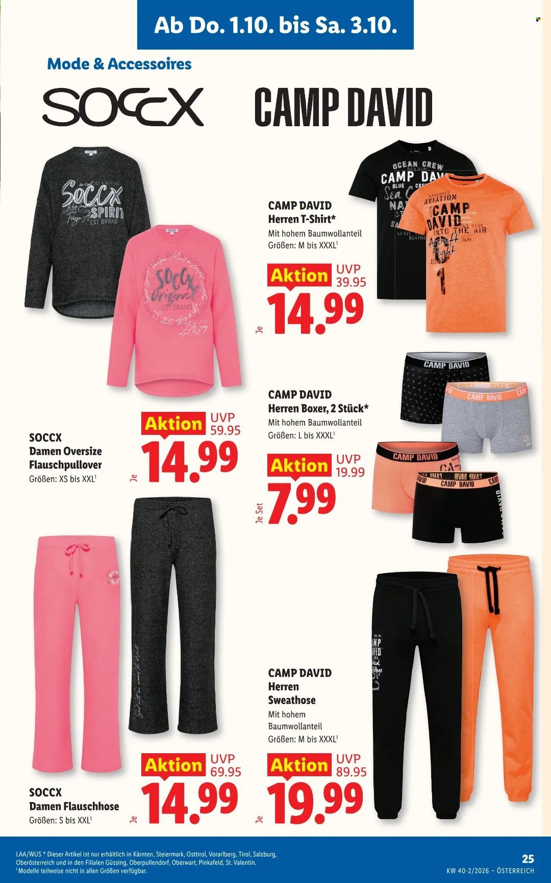 LIDL Flugblatt - Ab Donnerstag, 1.10.2026
