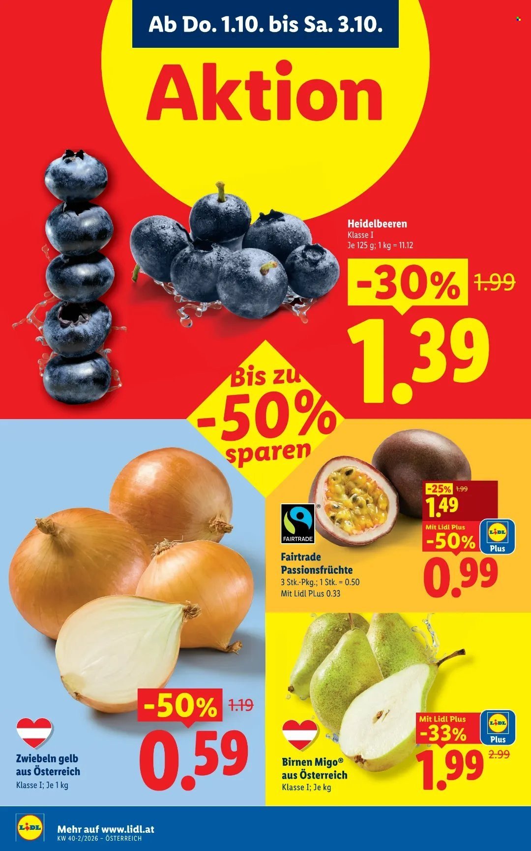 LIDL Flugblatt - Ab Donnerstag, 1.10.2026