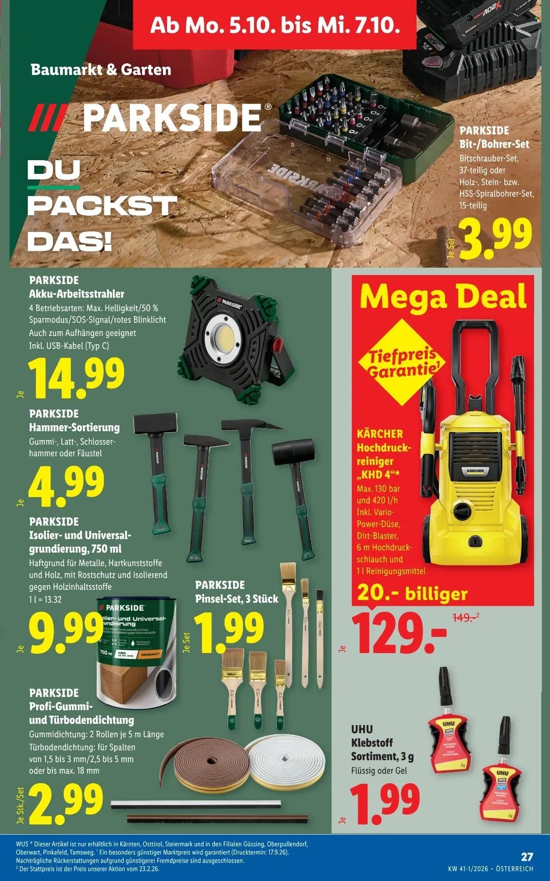 LIDL Flugblatt - Ab Donnerstag, 1.10.2026