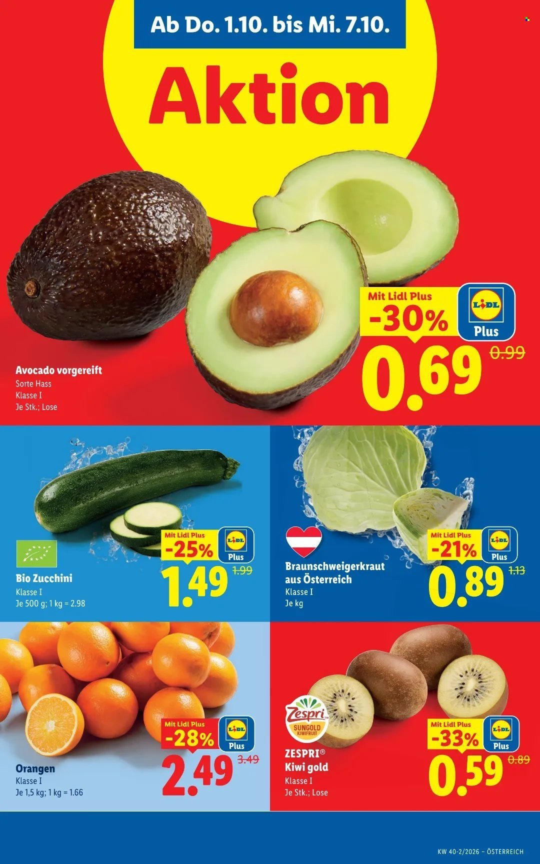 LIDL Flugblatt - Ab Donnerstag, 1.10.2026