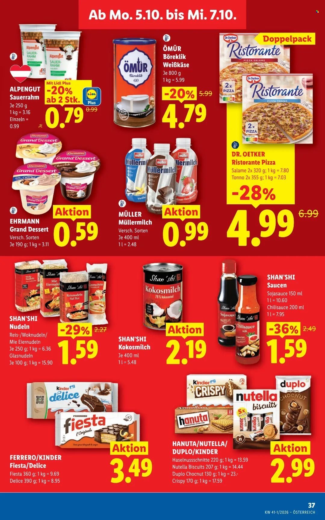 LIDL Flugblatt - Ab Donnerstag, 1.10.2026